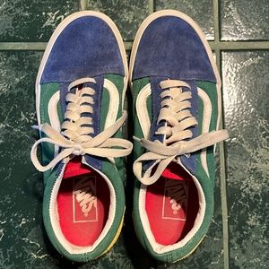 Suede multicolor vans